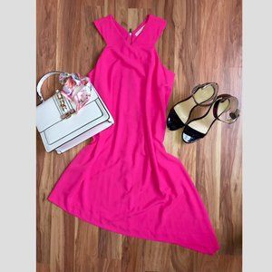 Rachel Roy Pink Asymmetrical Dress